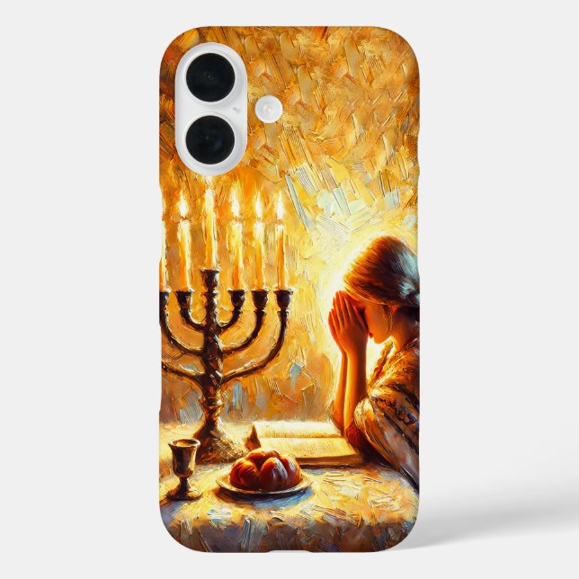 Shabbat shalom  Case-Mate iPhone case (Back)