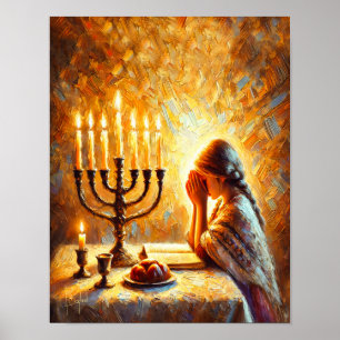 Shabbat Shalom Poster