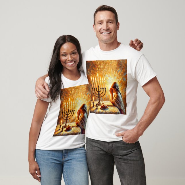 Shabbat Shalom T-Shirt (Unisex)