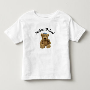 Shabbat Shalom Teddy Bear T-Shirt