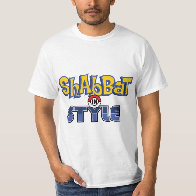 Shabbat Style T-Shirt (Front)