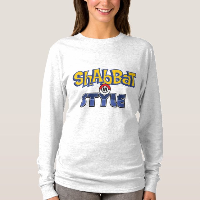 Shabbat Style T-Shirt (Front)