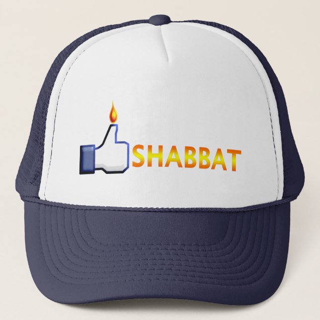 Shabbat Trucker Hat (Front)