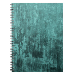 Shabby background, turquoise colour, grunge, loft, notebook