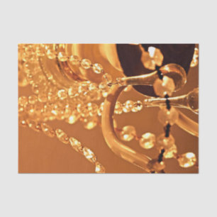 Shabby Chandelier Bling 3-Gold-TISSUE WRAP PAPER