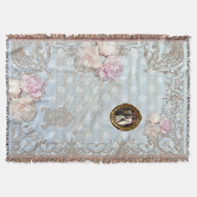Shabby Chic 2 - Throw Blanket (Front)
