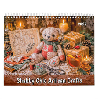 Shabby Chic Artisan Crafts Calendar