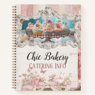 Shabby Chic Bakery Cottage Vintage Notebook