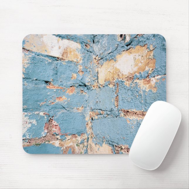 Shabby Chic Brick Mouse Mat (With Mouse)