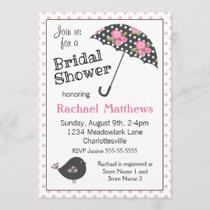 Shabby Chic Bridal Shower Invitation