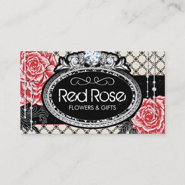 Shabby Chic Business Cards (Front)