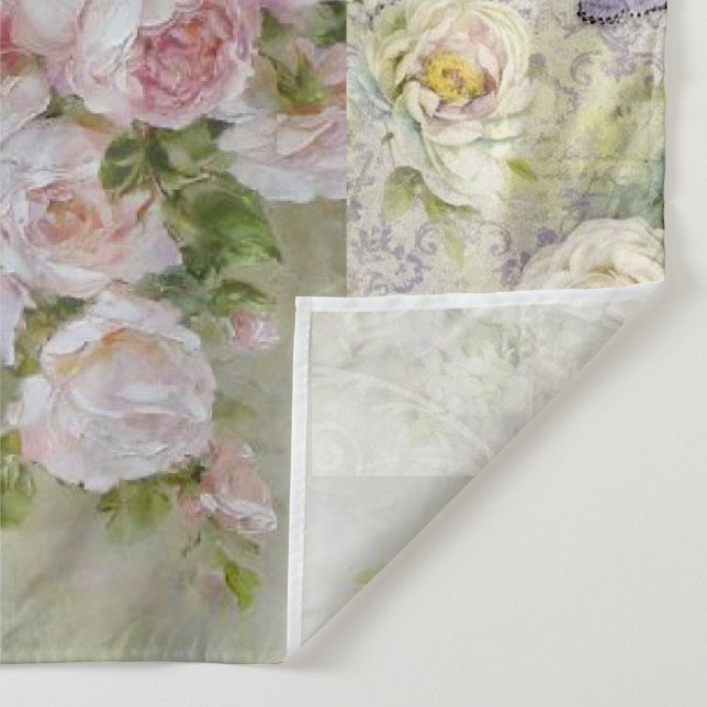 Shabby chic collage,country victorian,decoupage, b tapestry (Detail)