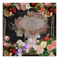 Shabby chic collage, French chic,country rustic