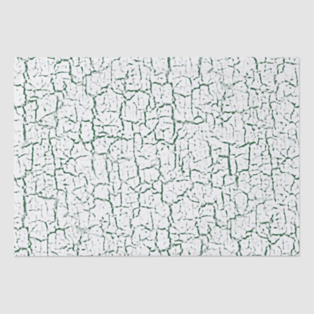 Shabby Chic Crackle Paint Customisable Tissue Paper (Front)