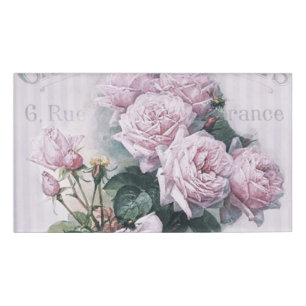 shabby chic, decoupage, victorian, french chic, pa name tag