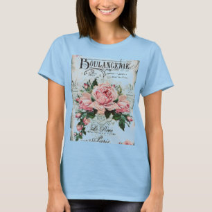 shabby chic, decoupage, victorian, french chic, pa T-Shirt