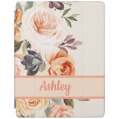 Shabby Chic Floral iPad Case (Front)