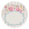 Shabby Chic Floral Rustic Wood & Lace Write-On