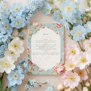 Shabby Chic florals  Menu
