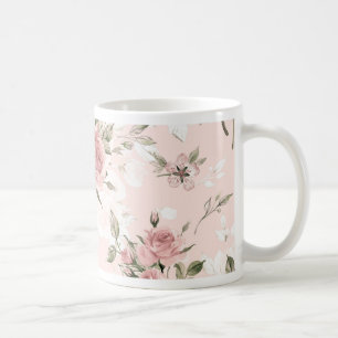 Shabby chic, french chic, vintage,floral,rustic, coffee mug