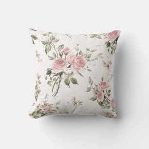 Shabby chic, french chic, vintage,floral,rustic,pi cushion
