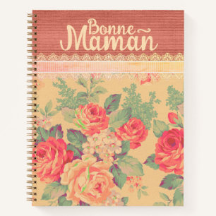Shabby Chic Grandmother Bonne-Maman Notebook
