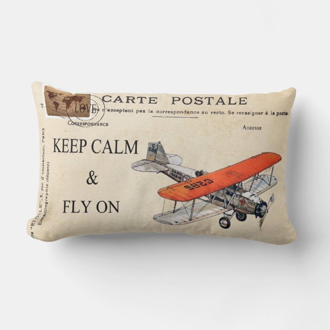 Shabby Chic Lumbar Cushion (Front)