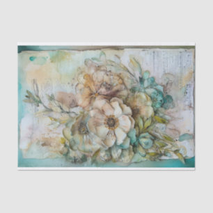 Shabby Chic Mixed Media Tissue Paper