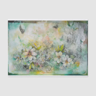Shabby Chic Mixed Media Tissue Paper