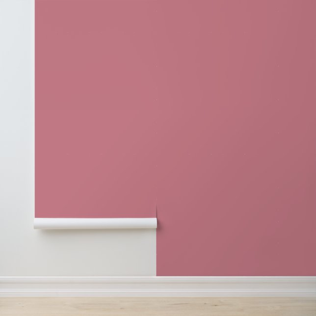 Shabby Chic Rose Pink Wallpaper (Application)