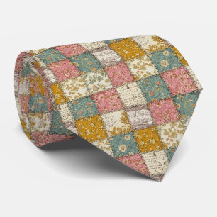 Shabby Chic Rose Quilt Pattern Tie