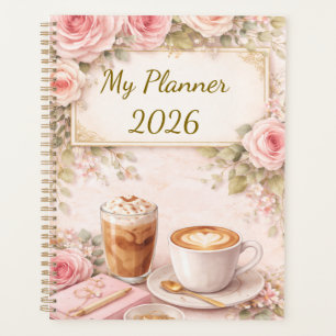 Shabby Chic Roses Planner 