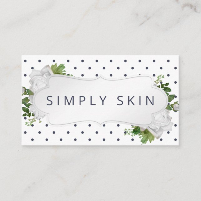 Shabby Chic Spa Bath Soak Soap Body Butter Business Card (Front)