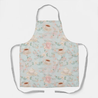 Shabby Chic Tea Party Apron