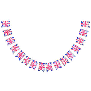 Shabby Chic. Union Jack. Bunting