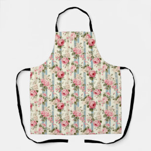 Shabby Chic Vintage Roses Apron