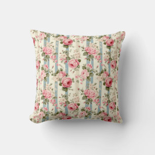 Shabby Chic Vintage Roses Cushion