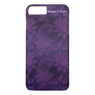 Purple Wallpaper Iphone 8 Plus 7 Plus Cases Covers Zazzle Co Uk