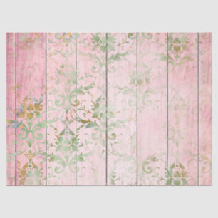 Shabby Chic Wood Series Design 12 Tissue Paper