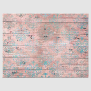 Shabby Chic Wood Series Design 14 Tissue Paper