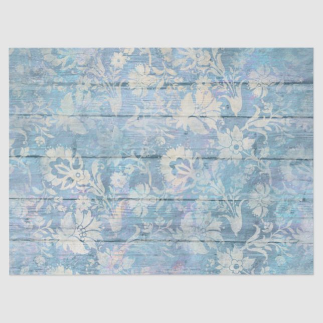 Shabby Chic Wood Series Design 15 Tissue Paper (Front)