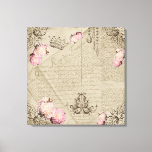 Shabby Chic - Wrapped Canvas