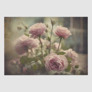 Shabby Floral Tissue Paper
