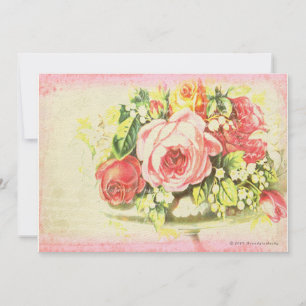 Shabby Rose Collage Art
