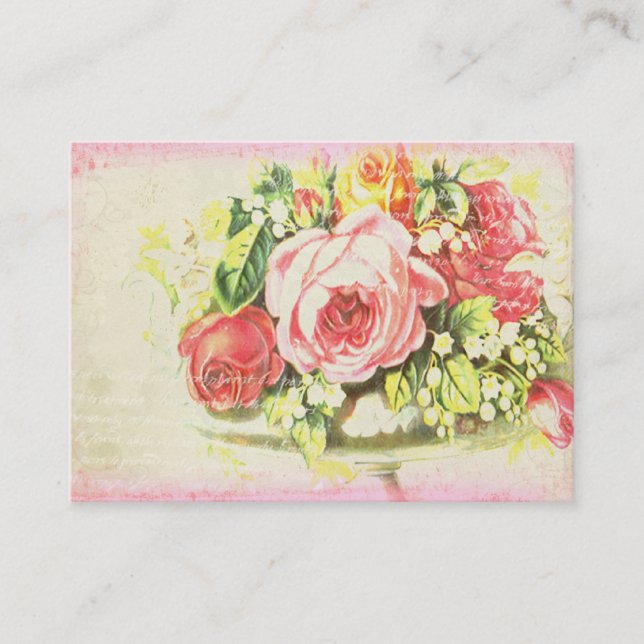 Shabby Rose Versailles Collection Business Cards (Front)