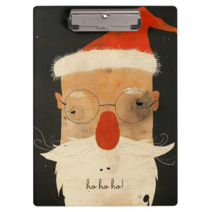 Shabby Santa Clipboard