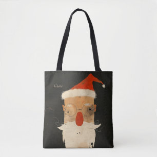 Shabby Santa Tote Bag