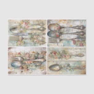 Shabby Utensils Tissue Paper