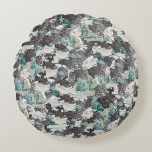 Shabby wall seamless texture backgroundart, paint, round cushion