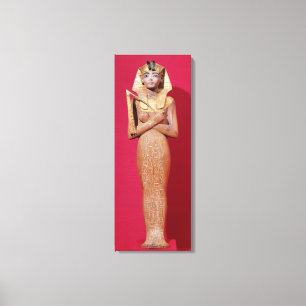 Shabti figure of king from Tomb of Tutankhamun Canvas Print